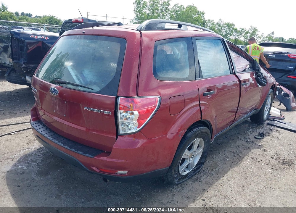 2010 SUBARU FORESTER 2.5X VIN: JF2SH6BC2AH902715