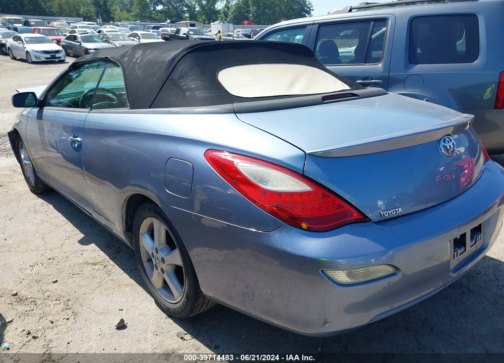 2007 TOYOTA CAMRY SOLARA SLE VIN: 4T1FA38P77U127692