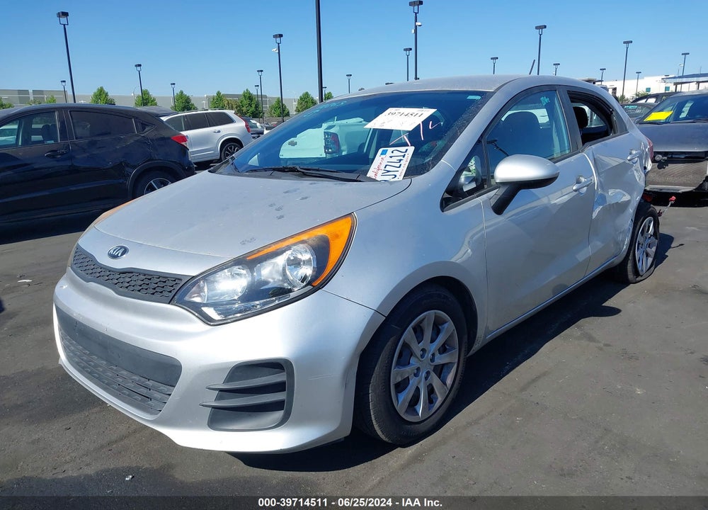2016 KIA RIO LX VIN: KNADM5A34G6676208