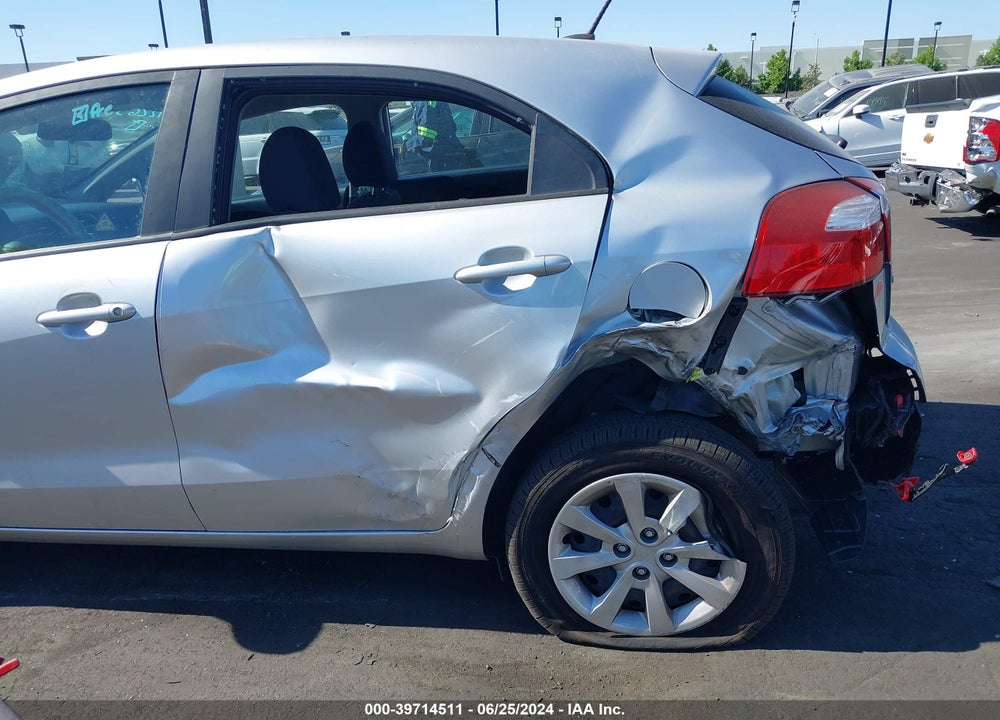 2016 KIA RIO LX VIN: KNADM5A34G6676208