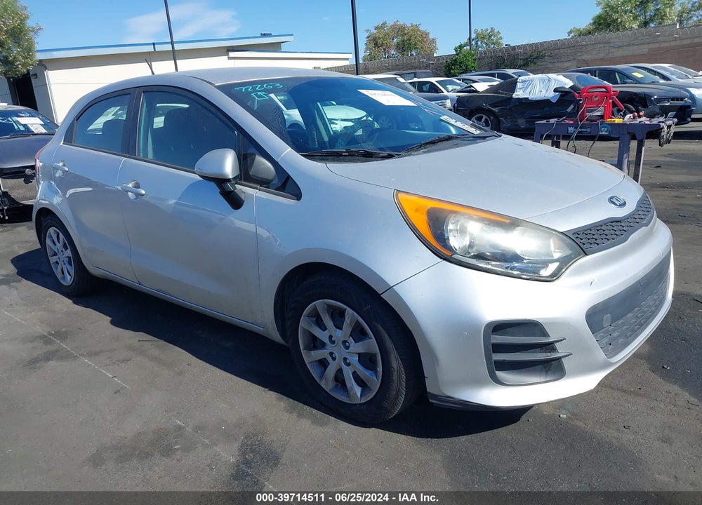 2016 KIA RIO LX VIN: KNADM5A34G6676208