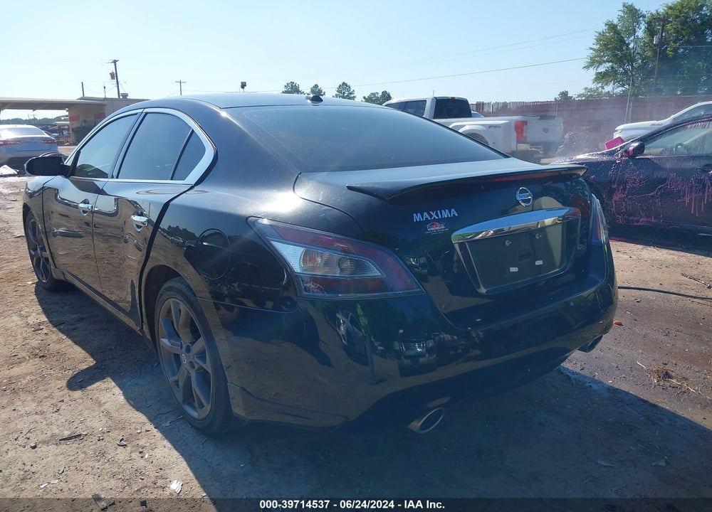 2013 NISSAN MAXIMA 3.5 SV VIN: 1N4AA5APXDC825435