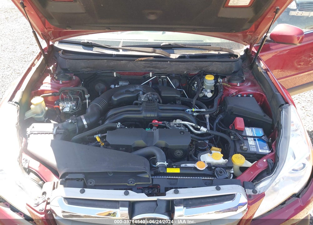 2013 SUBARU OUTBACK 2.5I PREMIUM VIN: 4S4BRBCC2D3234544