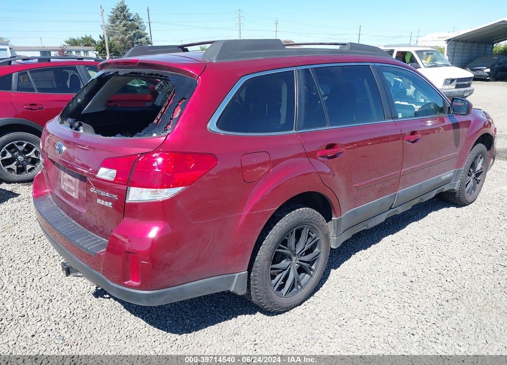 2013 SUBARU OUTBACK 2.5I PREMIUM VIN: 4S4BRBCC2D3234544