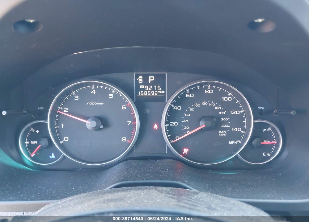 2013 SUBARU OUTBACK 2.5I PREMIUM VIN: 4S4BRBCC2D3234544