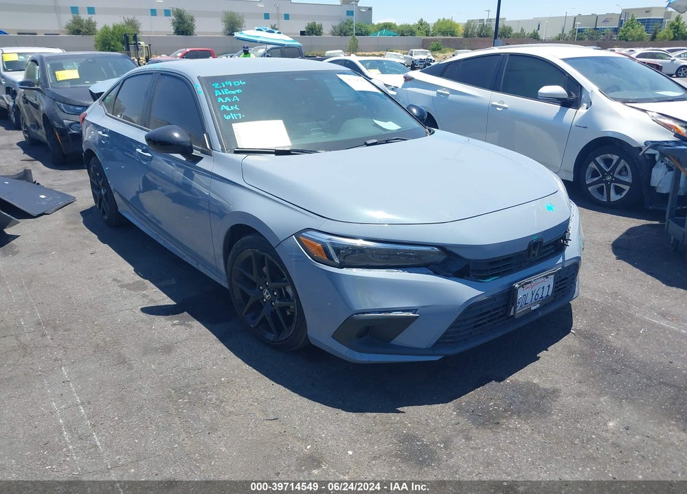 2022 HONDA CIVIC SPORT VIN: 2HGFE2F53NH597319