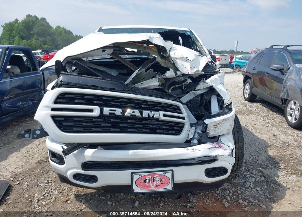 2022 RAM 1500 BIG HORN 4X4 5'7 BOX VIN: 1C6SRFFT4NN381405