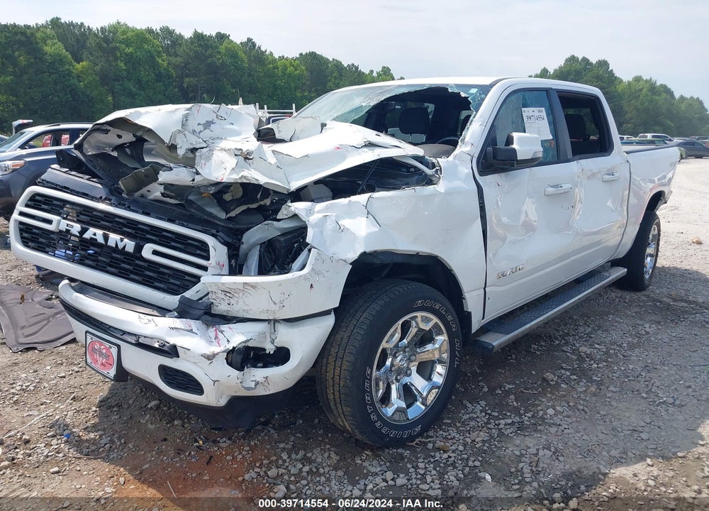 2022 RAM 1500 BIG HORN 4X4 5'7 BOX VIN: 1C6SRFFT4NN381405