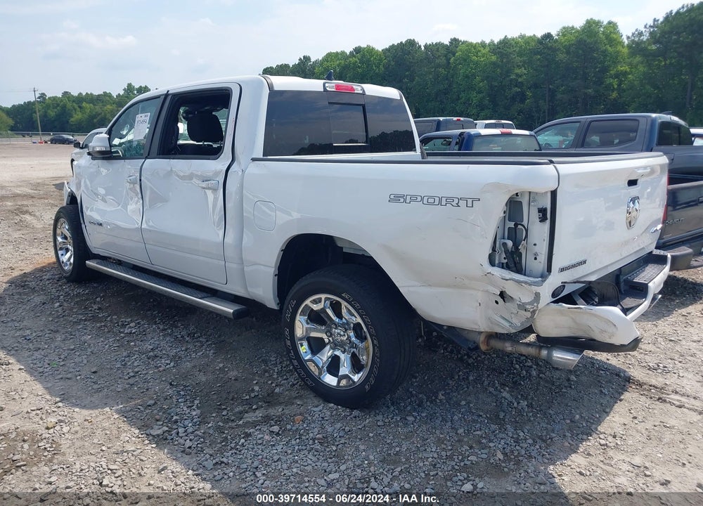 2022 RAM 1500 BIG HORN 4X4 5'7 BOX VIN: 1C6SRFFT4NN381405