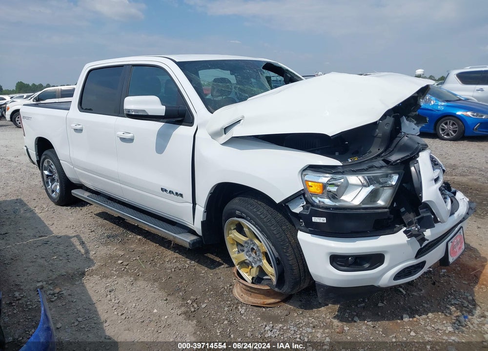 2022 RAM 1500 BIG HORN 4X4 5'7 BOX VIN: 1C6SRFFT4NN381405