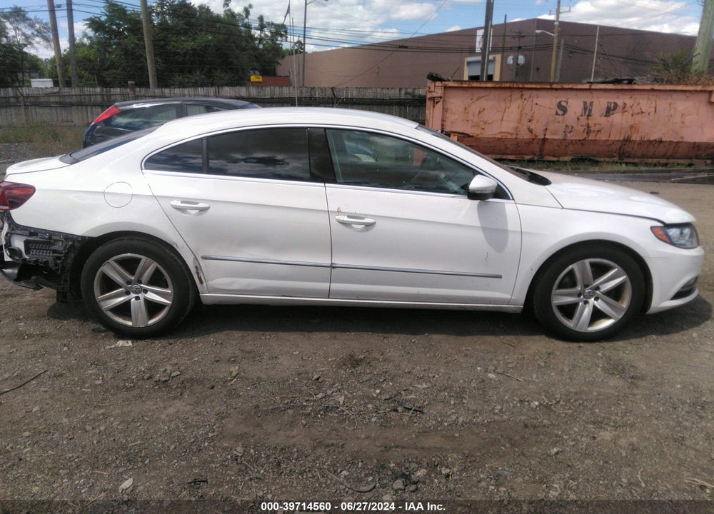 2014 VOLKSWAGEN CC 2.0T SPORT VIN: WVWBP7AN7EE507267