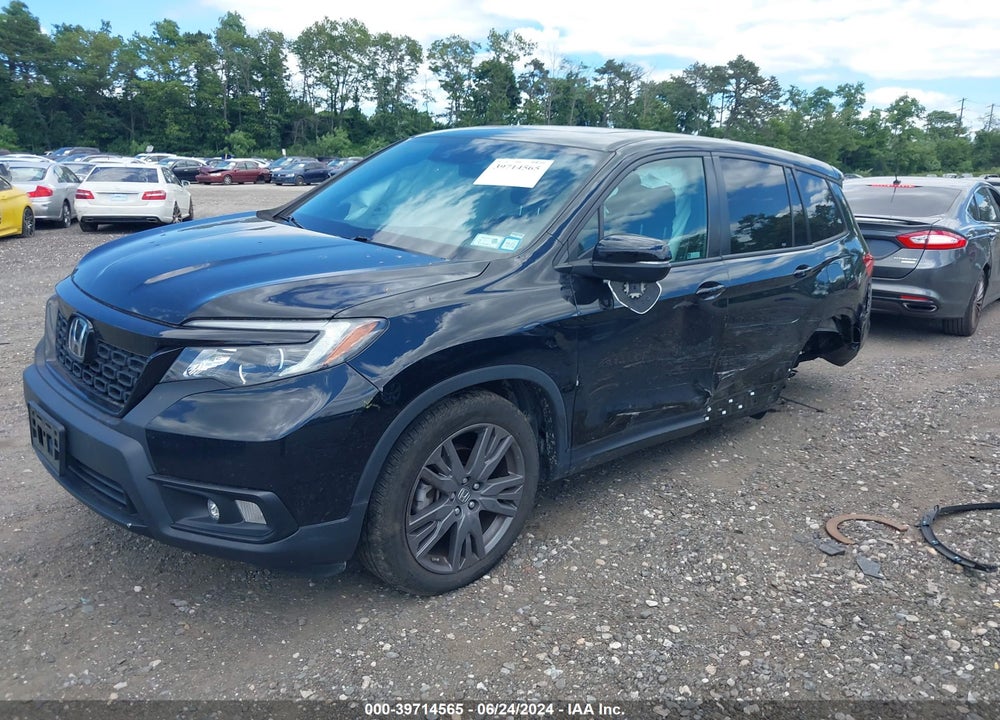 2021 HONDA PASSPORT AWD EX-L VIN: 5FNYF8H54MB017326
