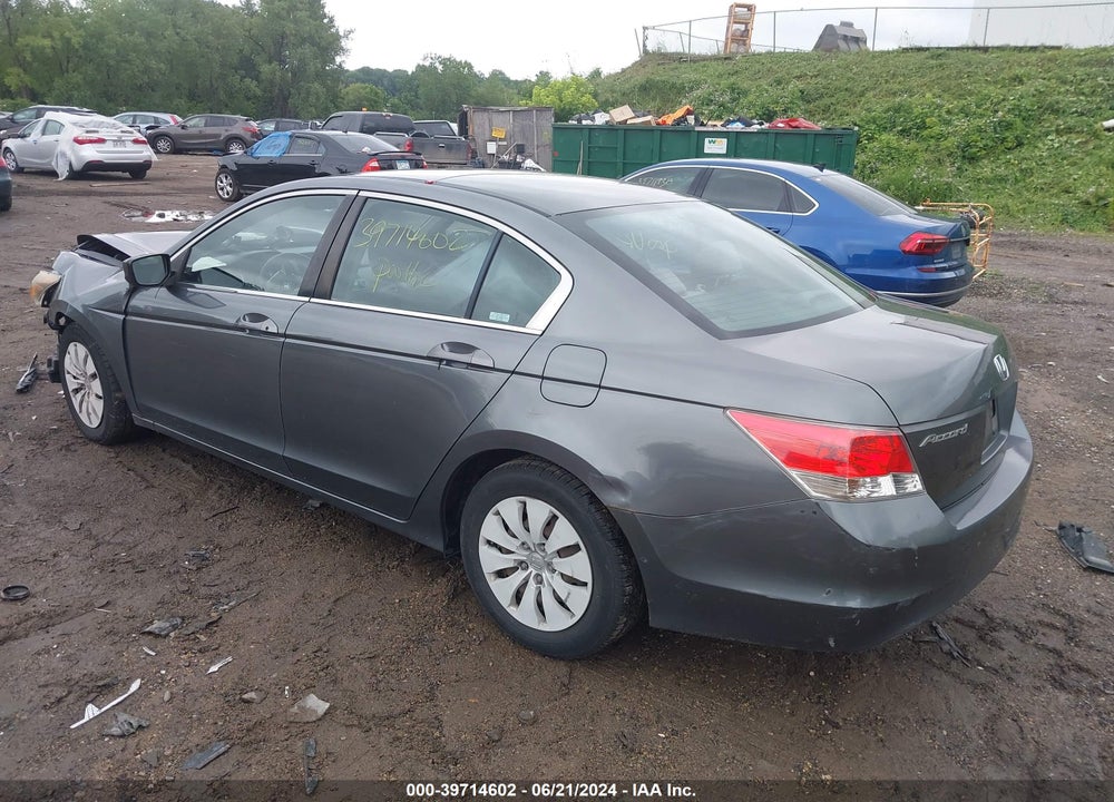2010 HONDA ACCORD 2.4 LX VIN: 1HGCP2F34AA129684