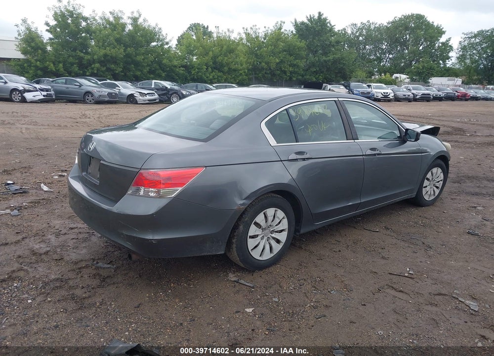 2010 HONDA ACCORD 2.4 LX VIN: 1HGCP2F34AA129684