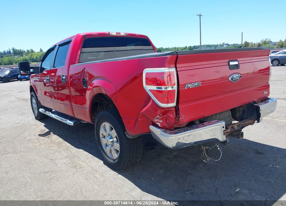 2010 FORD F-150 XLT VIN: 1FTFW1EV7AFD57953