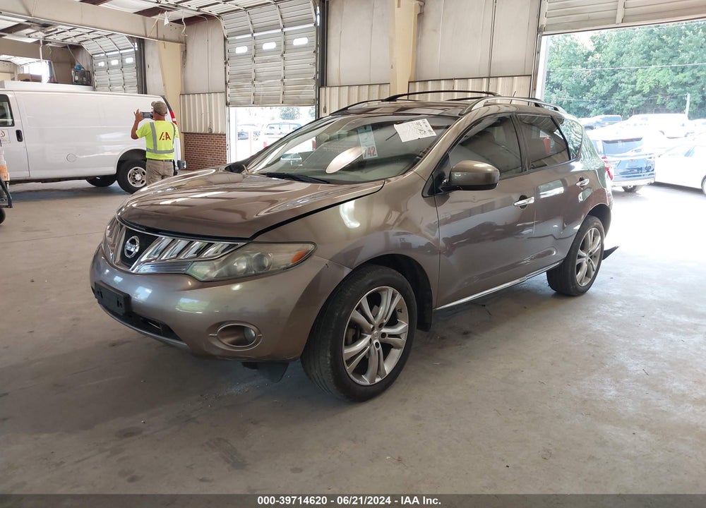 2010 NISSAN MURANO LE VIN: JN8AZ1MW2AW125146