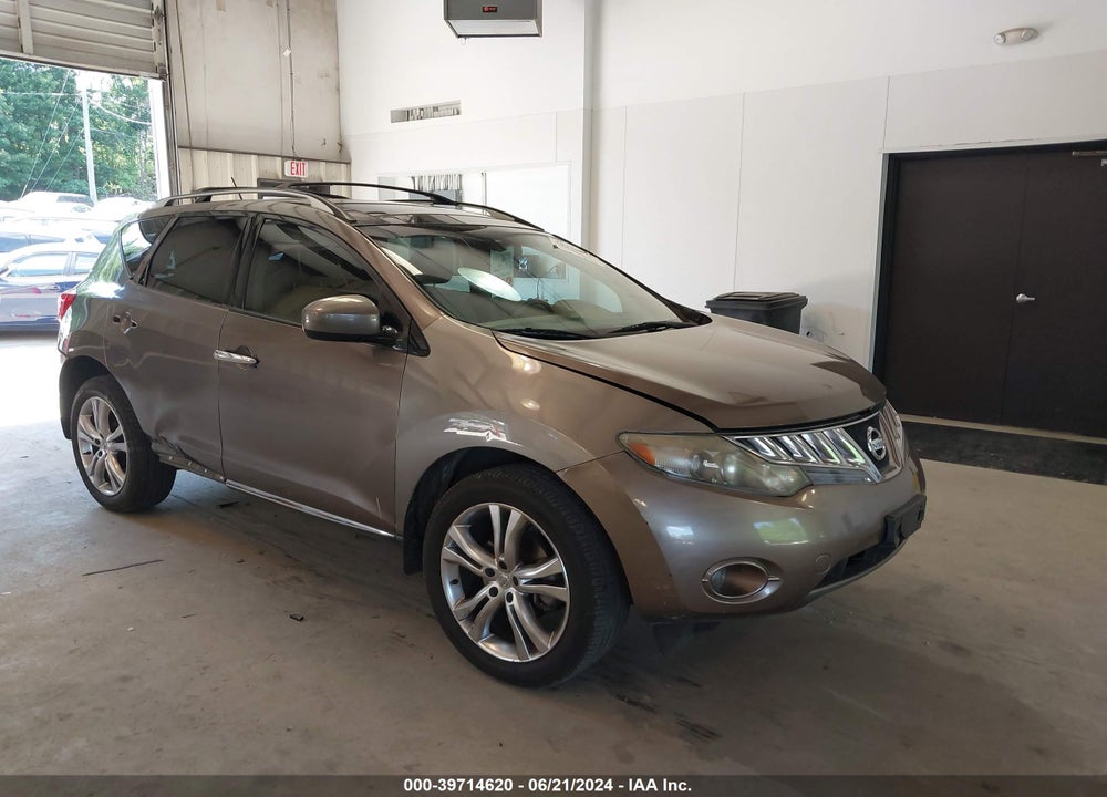 2010 NISSAN MURANO LE VIN: JN8AZ1MW2AW125146