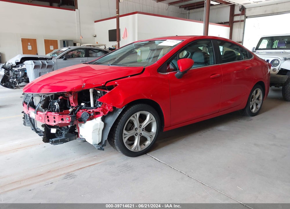 2019 CHEVROLET CRUZE PREMIER VIN: 1G1BF5SM4K7106104