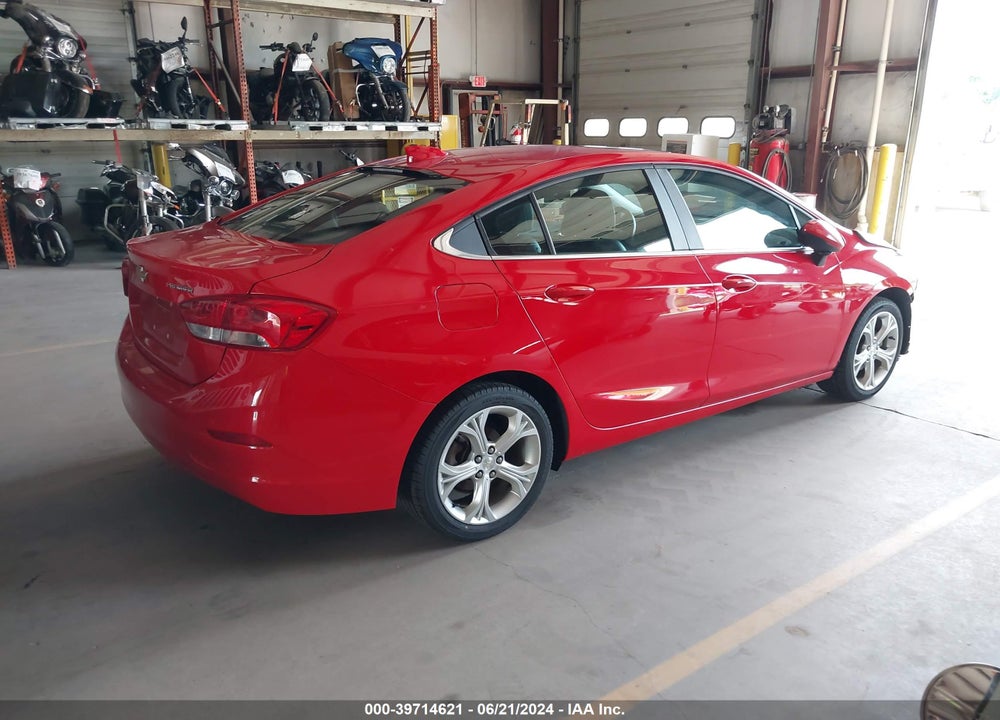 2019 CHEVROLET CRUZE PREMIER VIN: 1G1BF5SM4K7106104