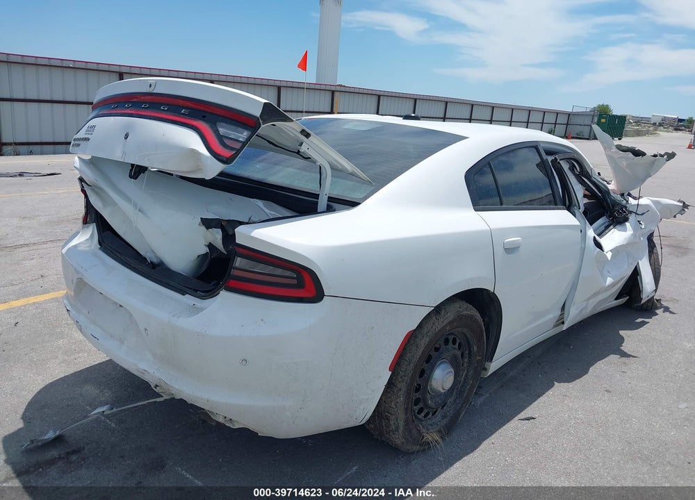 2016 DODGE CHARGER POLICE VIN: 2C3CDXKT1GH319659