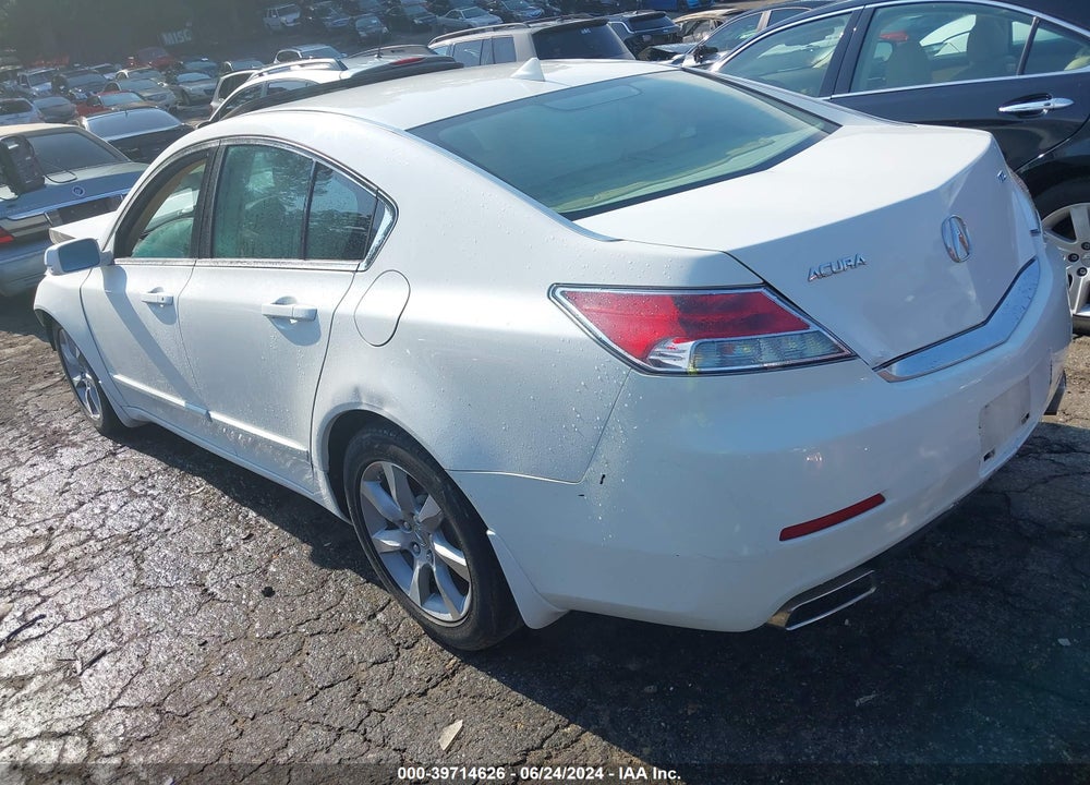 2012 ACURA TL 3.5 VIN: 19UUA8F22CA006758