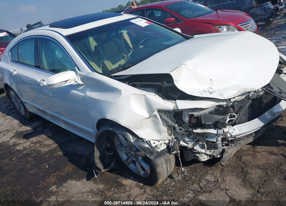 2012 ACURA TL 3.5 VIN: 19UUA8F22CA006758