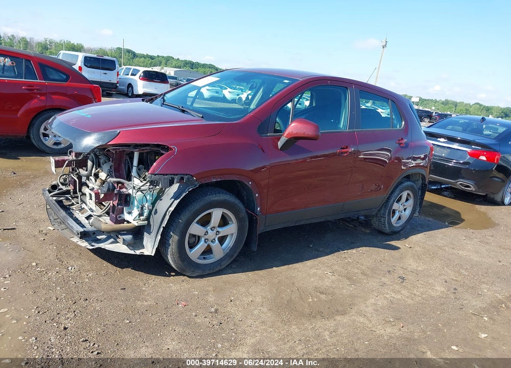 2016 CHEVROLET TRAX 1LS VIN: 3GNCJNSB7GL234033