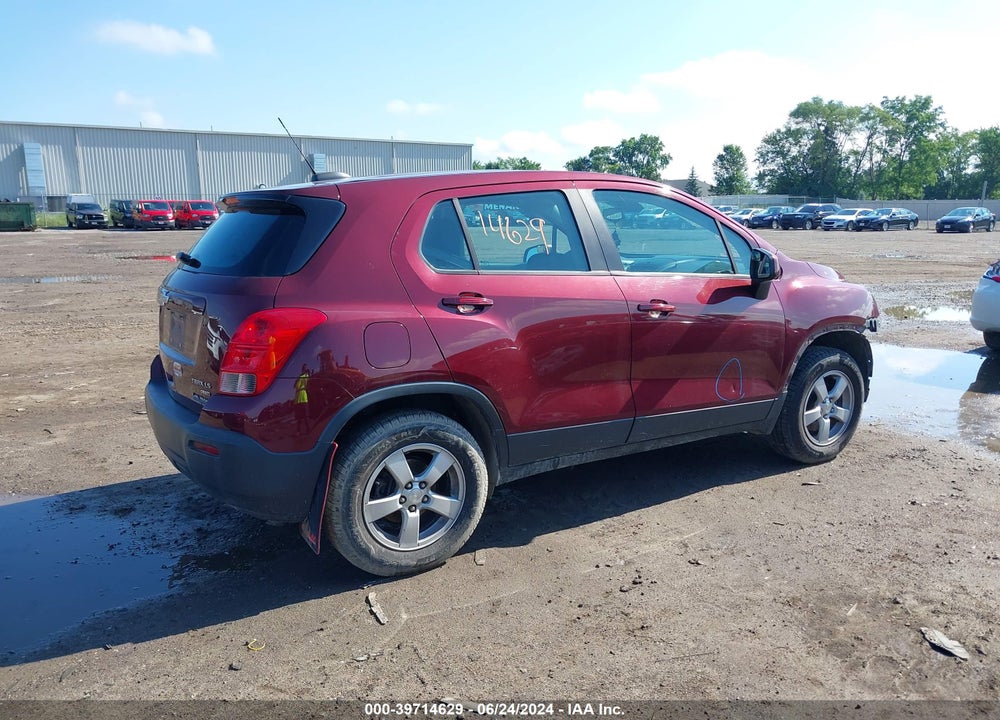 2016 CHEVROLET TRAX 1LS VIN: 3GNCJNSB7GL234033