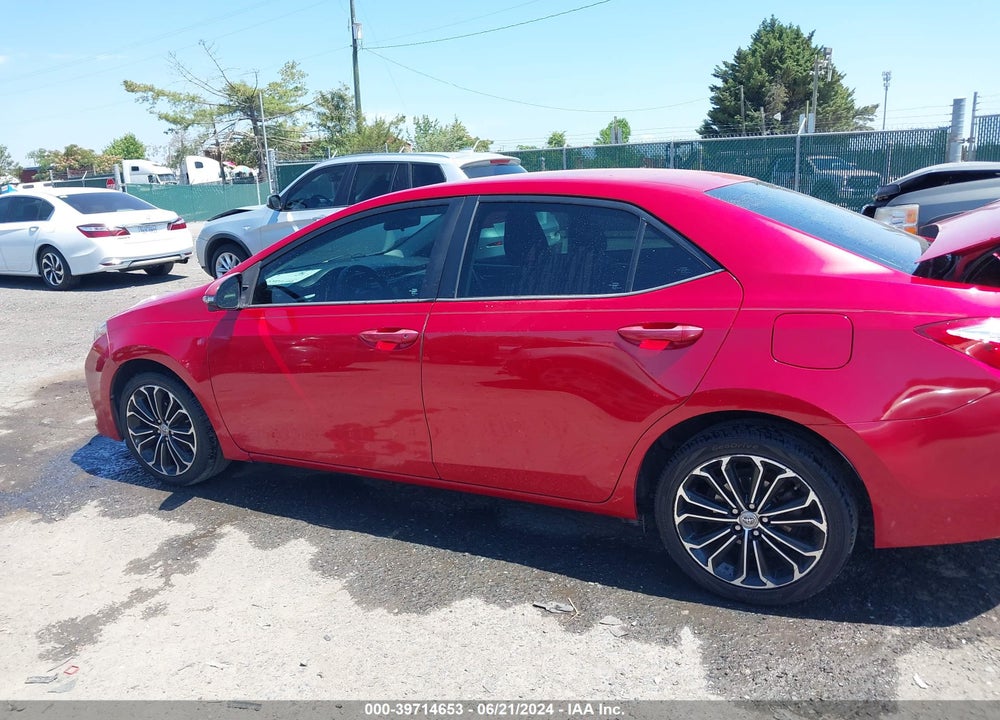 2016 TOYOTA COROLLA S PLUS VIN: 2T1BURHE0GC743789