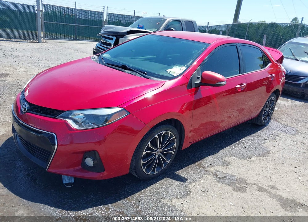 2016 TOYOTA COROLLA S PLUS VIN: 2T1BURHE0GC743789