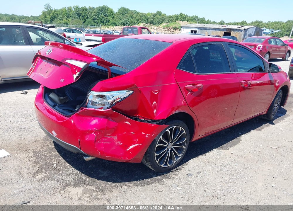 2016 TOYOTA COROLLA S PLUS VIN: 2T1BURHE0GC743789