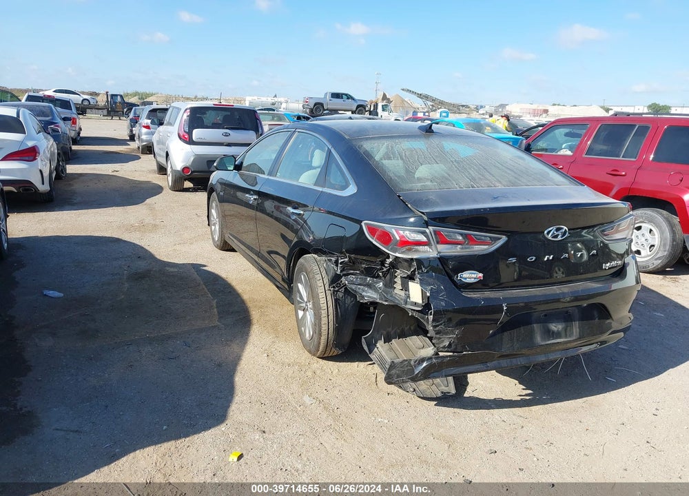 2019 HYUNDAI SONATA HYBRID SE VIN: KMHE24L3XKA091767