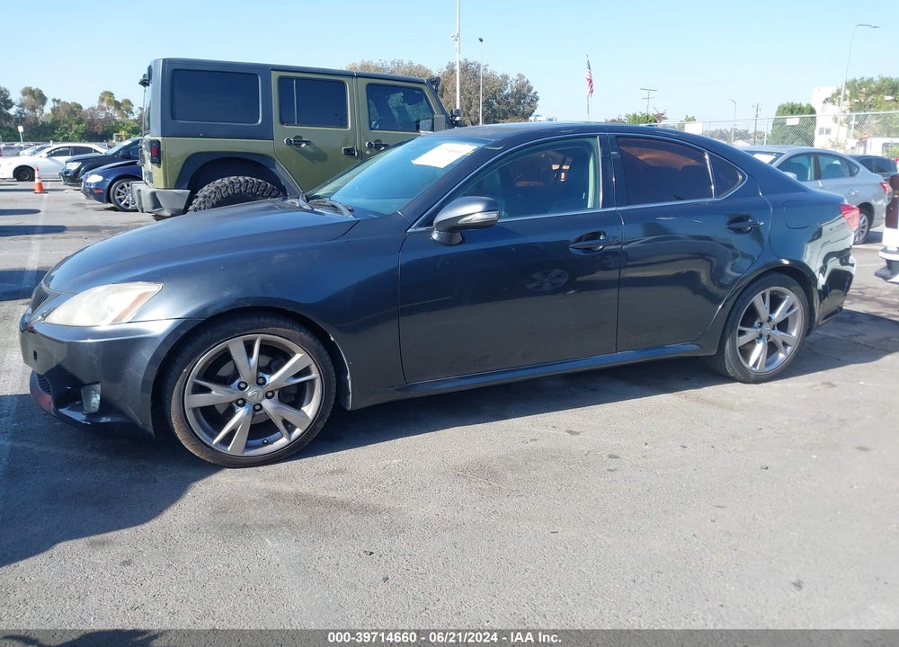 2009 LEXUS IS 250 VIN: JTHBK262095104185