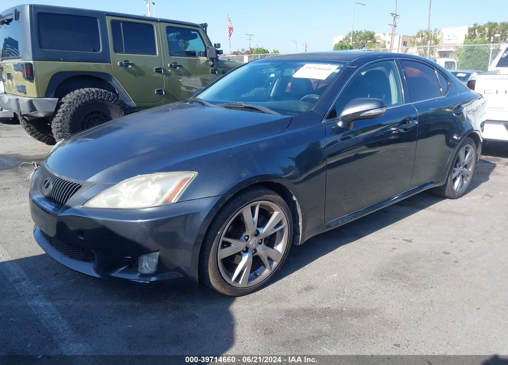 2009 LEXUS IS 250 VIN: JTHBK262095104185