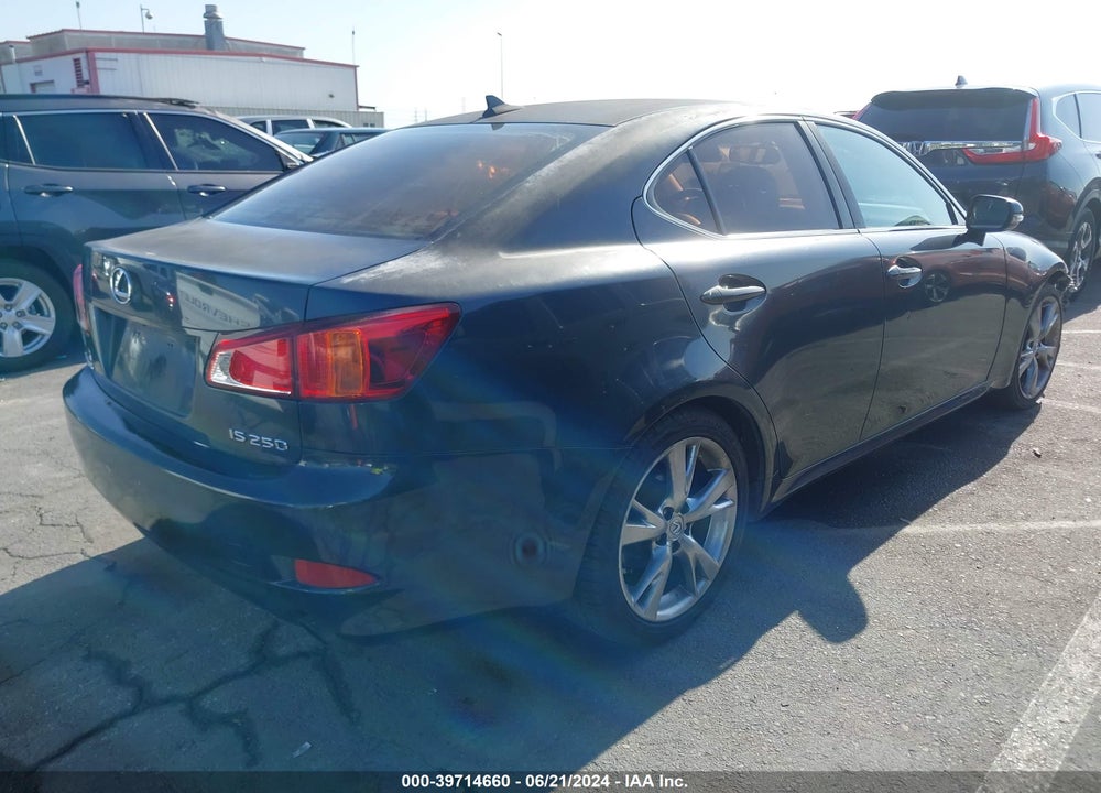 2009 LEXUS IS 250 VIN: JTHBK262095104185