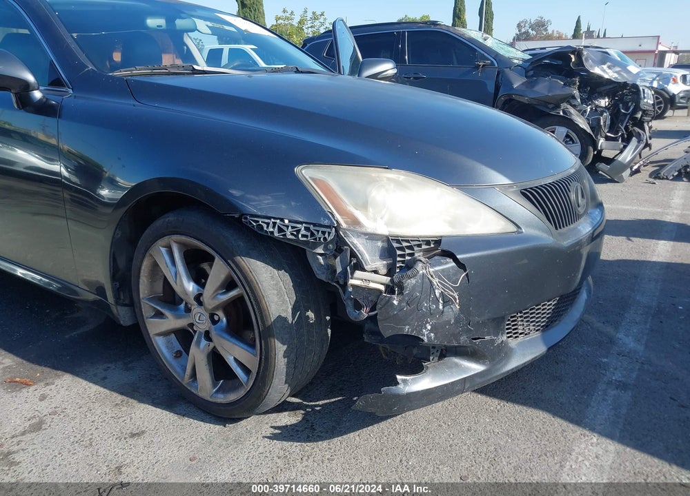 2009 LEXUS IS 250 VIN: JTHBK262095104185