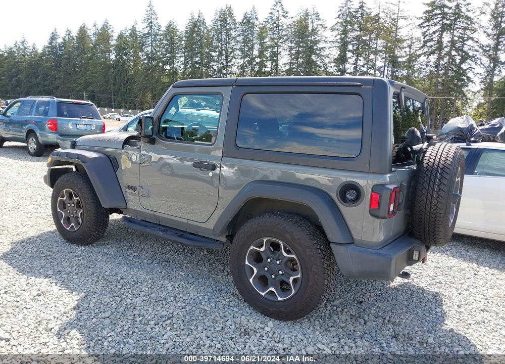 2021 JEEP WRANGLER SPORT S 4X4 VIN: 1C4GJXANXMW712226