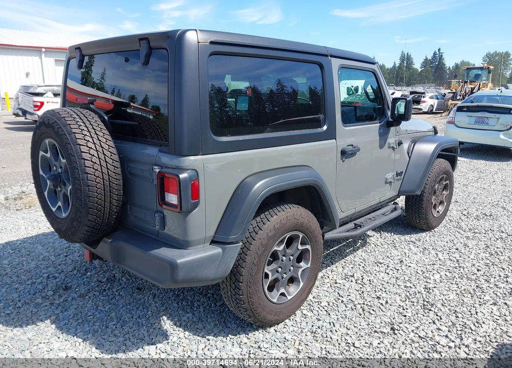 2021 JEEP WRANGLER SPORT S 4X4 VIN: 1C4GJXANXMW712226