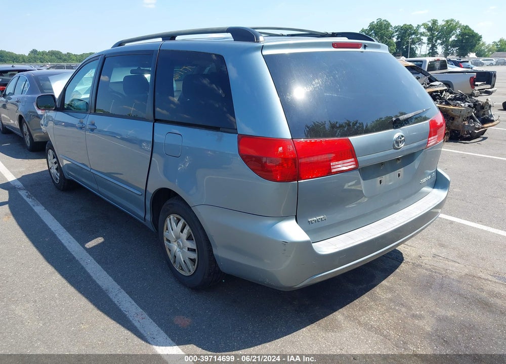 2005 TOYOTA SIENNA LE VIN: 5TDZA23C05S263678