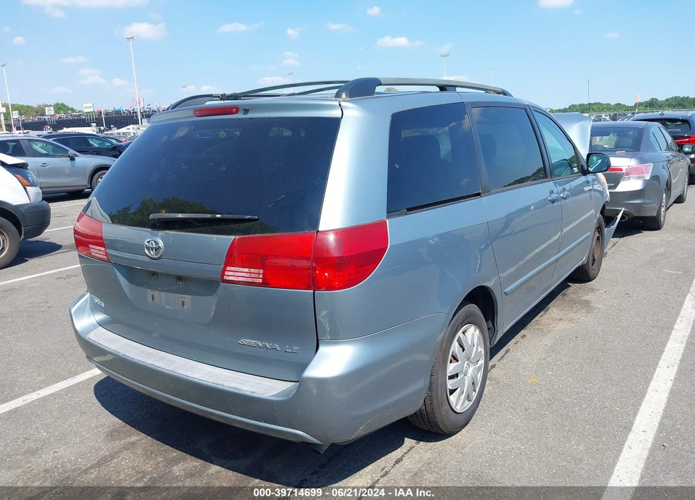 2005 TOYOTA SIENNA LE VIN: 5TDZA23C05S263678