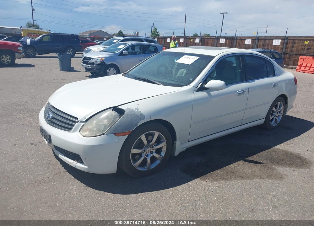 2006 INFINITI G35 VIN: JNKCV51E46M501589