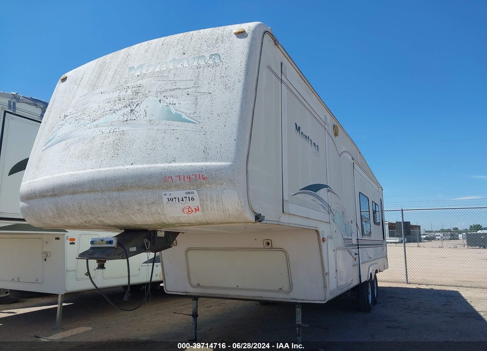 2002 KEYSTONE MONTANA VIN: 4YDF2952624057685