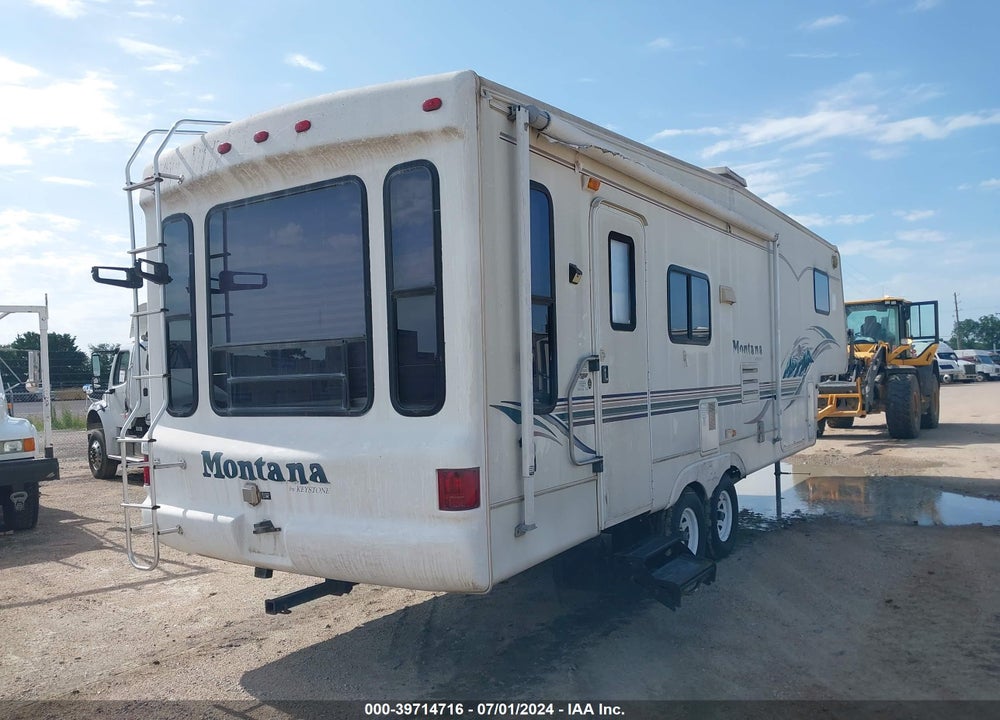 2002 KEYSTONE MONTANA VIN: 4YDF2952624057685