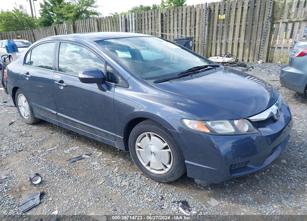 2010 HONDA CIVIC HYBRID VIN: JHMFA3F28AS001175