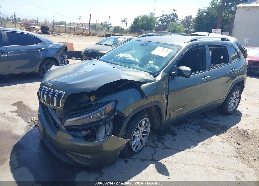 2020 JEEP CHEROKEE LATITUDE FWD VIN: 1C4PJLCB0LD654195