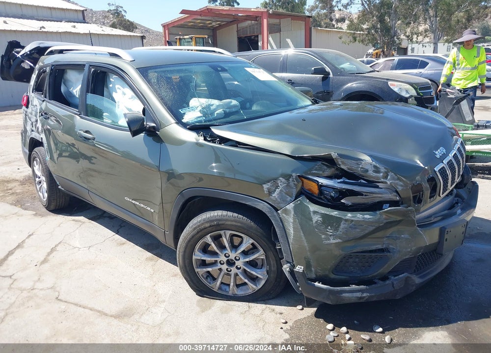 2020 JEEP CHEROKEE LATITUDE FWD VIN: 1C4PJLCB0LD654195