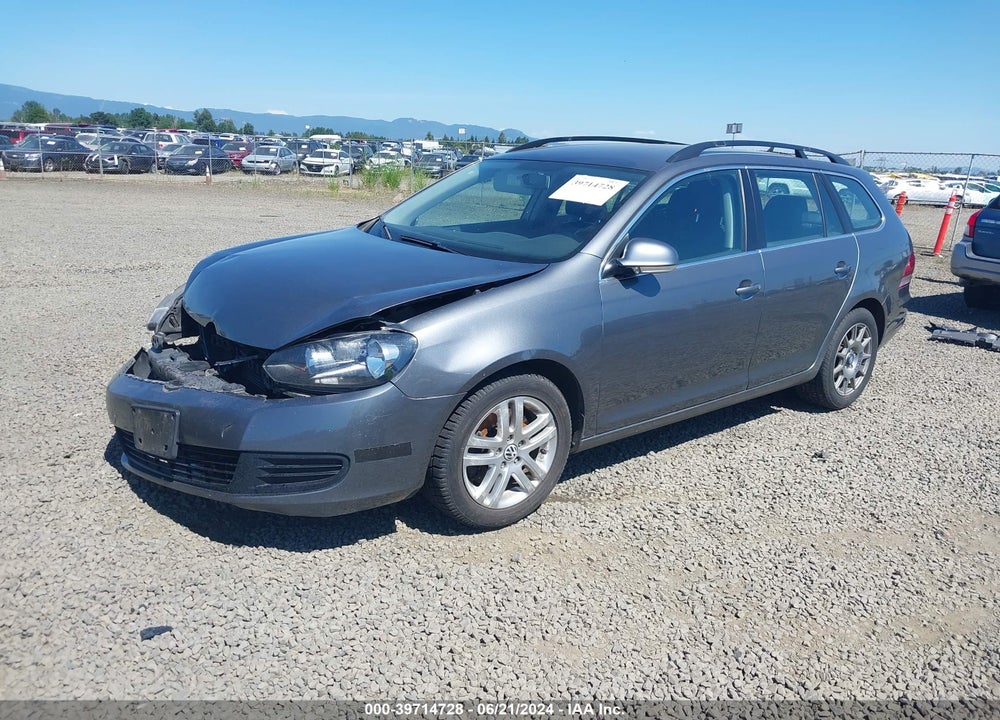 2011 VOLKSWAGEN JETTA SPORTWAGEN 2.0L TDI VIN: 3VWML7AJ7BM601962