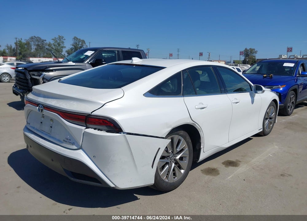 2022 TOYOTA MIRAI XLE VIN: JTDAAAAA8NA007231
