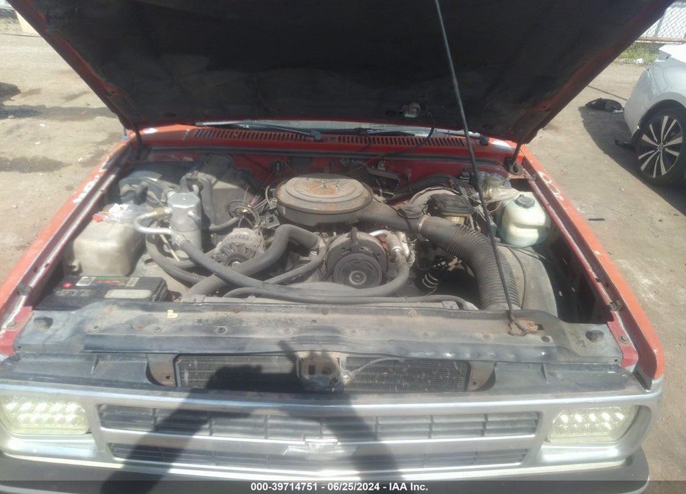 1991 CHEVROLET S TRUCK S10 VIN: 1GCCS14R8M8292266
