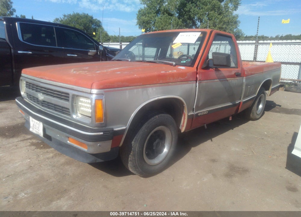 1991 CHEVROLET S TRUCK S10 VIN: 1GCCS14R8M8292266